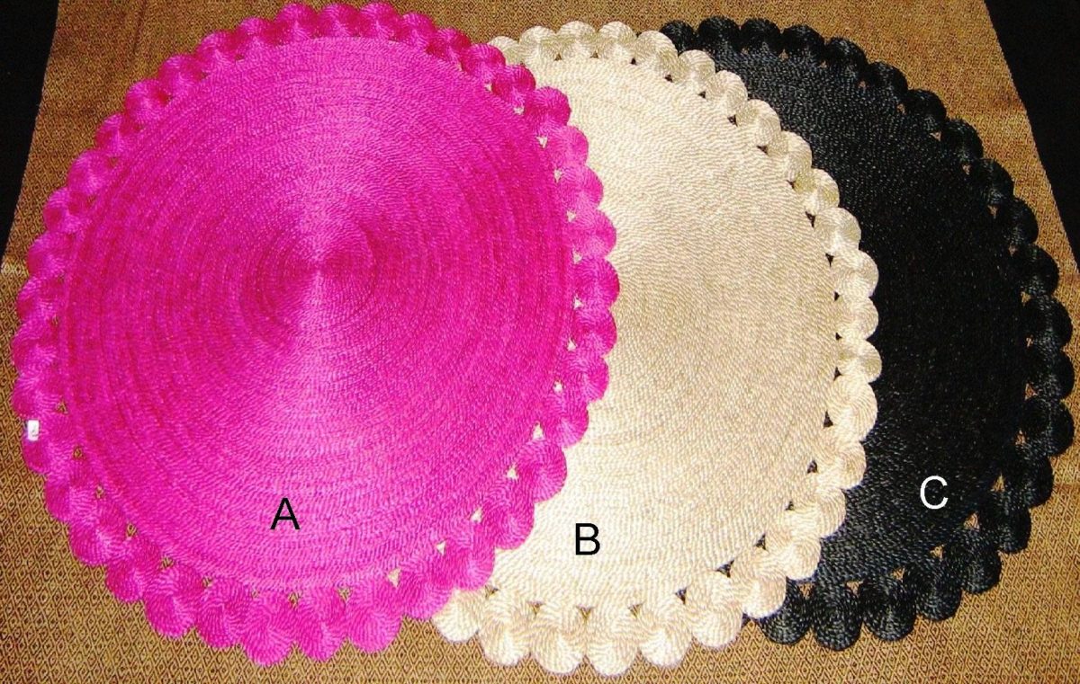 Jute Floor MatSM41Q SHOHOJOGITA